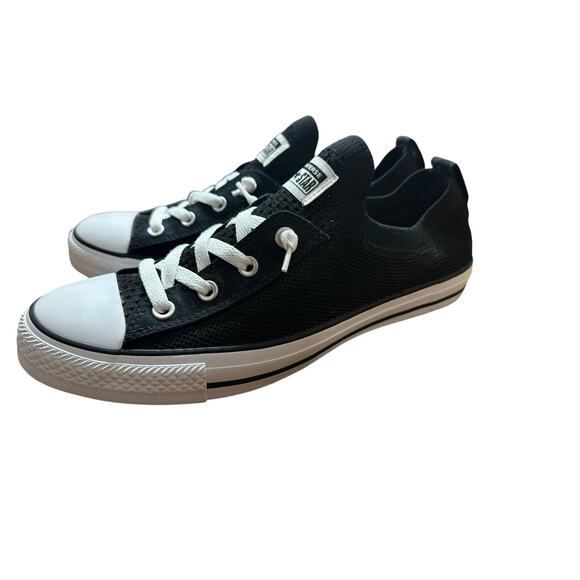 Converse Women's Chuck Taylor All Star Shoreline Knit Sneakers Black Size 11 - Picture 1 of 8